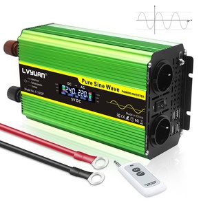 LVYUAN 순수정현파 인버터 그린 파워 220V 차량용 2000W&8000W