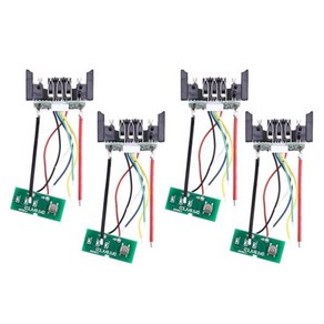 전동공구부품 디월트용 리튬 이온 배터리 PCB 충전 보호 회로 기판 DCB200 18V 20V DCB201 DCB203 DCB204 4 개, 1개