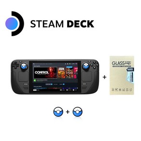 밸브 스팀덱 Valve Steam Deck 엄지 그립캡 + 보호필름 포함