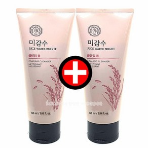 [KT알파쇼핑]1+1 더페이스샵 미감수 브라이트 클렌징폼150ml, 2개, 150ml