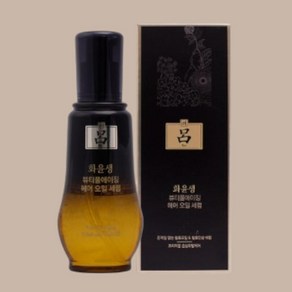 려 탄력 모발 발효오일 화윤생 뷰티풀에이징 헤어 오일 세럼 100ml