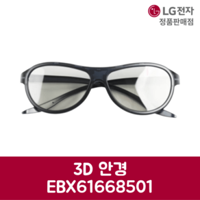 LG전자 엘지 정품 TV 3D 안경 EBX61668501, 기본선택, 1개