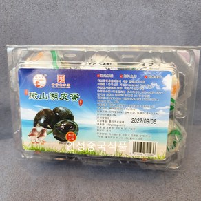 금성 중국식품 송화단 오리알 피단 식힌오리알 360g (60g*6EA), 6개, 60g