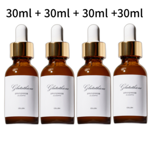 셀비엔 글루타치온 화이트닝 미백 백옥앰플 30ml, 4개