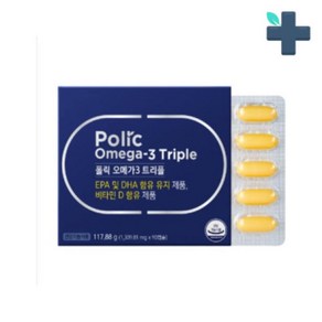 그린스토어 오메가3 폴릭 오메가 트리플 1309.81mg x 90캡슐, 1개