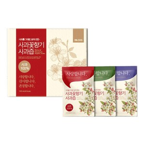 사과꽃향기 사과즙, 100ml, 50개