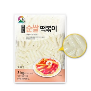 베스트식품 홍청원 쌀떡볶이 3kg 2개