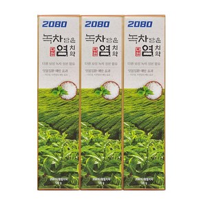 2080 해죽순 녹차담은 염치약 3개