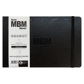 아르쉬 트레블 MBM 목탄지 130g 양장하드커버, A6