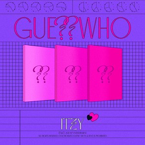 ITZY (있지) - GUESS WHO, Day Ve.+포스터없음