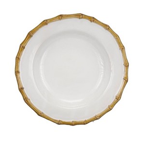 줄리스카 클래식 뱀부 파스타 볼 (Classic Bamboo Natual Pasta/Soup Bowl), 1개