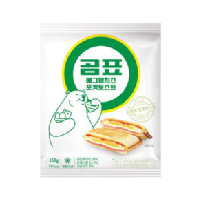 곰표 포켓토스트 에그햄치즈 150g x 6개