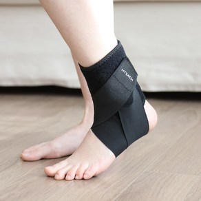 혁선생 의료용 발목보호대 발목아대 Ankle H-02, Black, 1개, 왼쪽