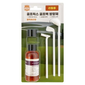 골프릭스 골프백 방향제(리필용50ml) 차량디퓨저 실내, (리필용)우디, 1개