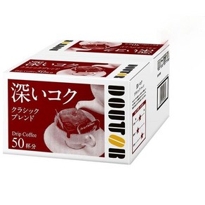 일본 도토루 드립 커피 클래식 블렌드 7g 50P, 1개, 50개입