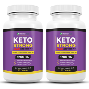 Keto Stong Keto BHB Pill Advanced Fomula Keto Diet Pills (2-PACK), 2개, 60정