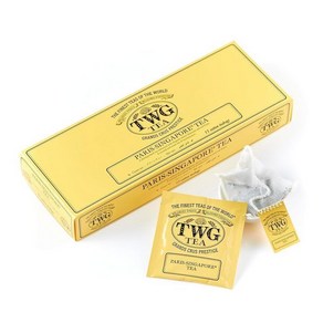 TWG Tea 파리-싱가포르 티  그린 티(15 pack) Pais-Singapoe Tea  Geen Tea(15pack), 1개