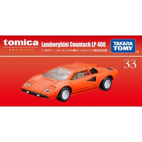 타카라토미 토미카 TP33 Lamboghini Countash 쿠페, No. TP33 람보르기니 쿤타치 LP400, 1개