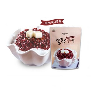 로뎀푸드 서울마님 알찬 빙수팥 1kg [국산 알찬팥], 1개