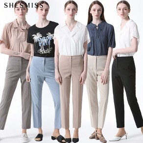(SHESMISS)] 슬림 데일리 팬츠 (택가격: 138000원)