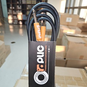 Olympia Guita Cable 베이직 기타케이블 블랙 3M cable, 상세페이지 참조, 1개