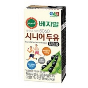 베지밀 5060 시니어두유, 190ml, 10개