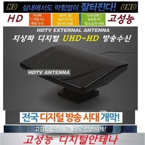 HD캠핑용 안테나 UHD 4K 공중파TV 카라반 차량용 지상파무료시청 디지털 WB960, 4K 디지털안테나