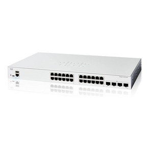 CISCO Catalyst 1200 24pot 4x1G SFP C1200-24T-4G 24포트 스위칭허브 CBS250-24T-4G 후속, 1개