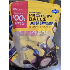 종근당건강 코어틴 단백질볼 딸기맛 400g / 20g X 20개입