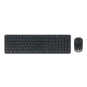 CHERRY 체리 키보드 DW-2300 Wieless Keyboad & Mouse Combo / 공식 판매점, 블랙, JD-0230, 일반형