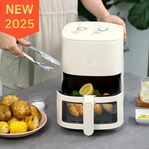 대웅 에어프라이어 온도조절 에어프라이기, 아이사각 3.5L