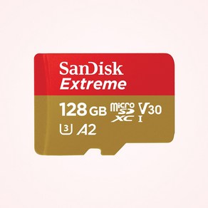 SanDisk 익스트림 마이크로SD 190MB/s 128 GB