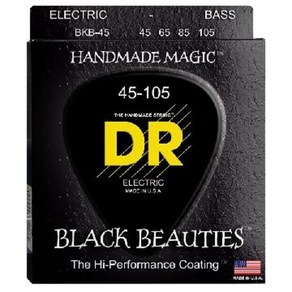 DR 4현 베이스줄 블랙 뷰티 Black Beauties 45-105