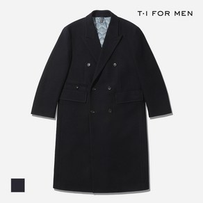 [T.I FORMEN] 조직감 더블 롱코트 뉴스탠다드_M228MCT551M