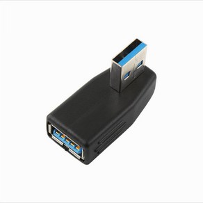 Coms COMS USB3.0 젠더 SP941/연장(M/F)/꺽임형/우하향90도 변환젠더/기타-기타 변환젠더