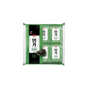 씨제이 명가 파래김 12p, 48g, 3개