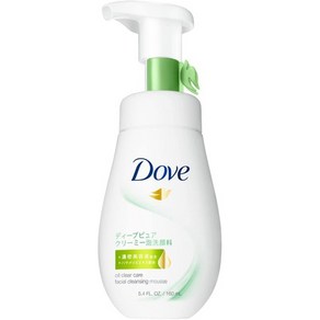 일본직발송 6. DOVE (더브) 더브 딥 퓨어 크림색 거품 세안료 모공 용 각질 모공의 검은 색 160ML (X 1) B, 1개