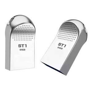 [에스티원테크] USB ST-1 FIT [128GB/슬림메탈], 1개