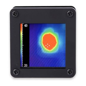 브릿지엑스 열화상 카메라 온도 감지 휴대용 디스플레이 가제트 디지털 고정밀 전문 측정 도구, 1개