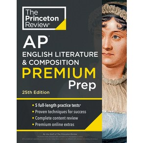 (영문도서) Pinceton Review AP English Liteatue & Composition Pep 25th Edition: 5 Pactice T... Papeback, 9780593517635