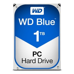 모던컴 컴퓨터 HDD WD BLUE 2TB 3.5인치 WD20EZBX 하드디스크 2테라 데스크탑용, 1개