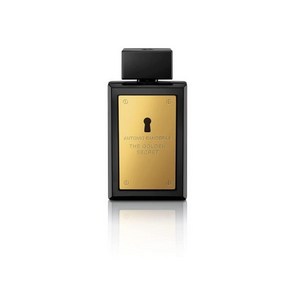 22833 저렴한 향수 Antonio Bandeas EDT 남성용 골든 시크릿 3.4oz 100ml 새것, 1개