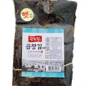 백앤 광천김 특상 햇 곱창김 100매 350g 1개