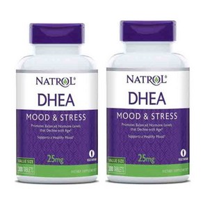 Natrol DHEA 25mg 나트롤 DHEA 무드 스트레스 300타블렛