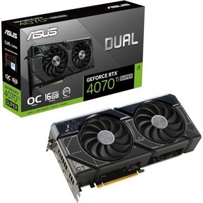 ASUS Dual GeFoce RTX™ 4070 Ti SUPER OC EditionPCIE 4.0 16GB GDDR6X DLSS 3 HDMI 2.1a DisplayPot 1.4, PoAt_RTX4070Ti12G