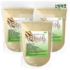 국산 더덕가루 300g 사삼 더덕분말 더덕차, 3개