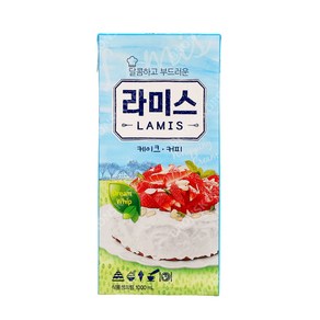 서강 라미스 휘핑크림 가당 1000ml X 10개 생크림/아이스박스무료, 10팩, 1L