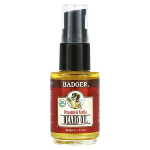 Badge 내비게이터 클래스 비어드 오일 베르가모트 바닐라 29.6ml(1fl oz), 1개