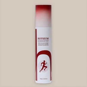 핫슘 뿌리는 마그네슘 핫 스프레이 스포츠 파스 120ml, 1개