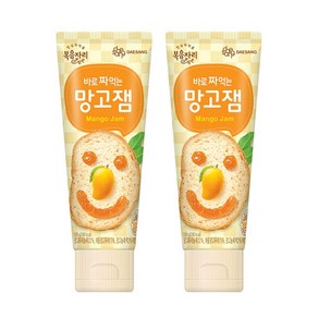 복음자리 바로 짜먹는 망고잼, 100g, 2개